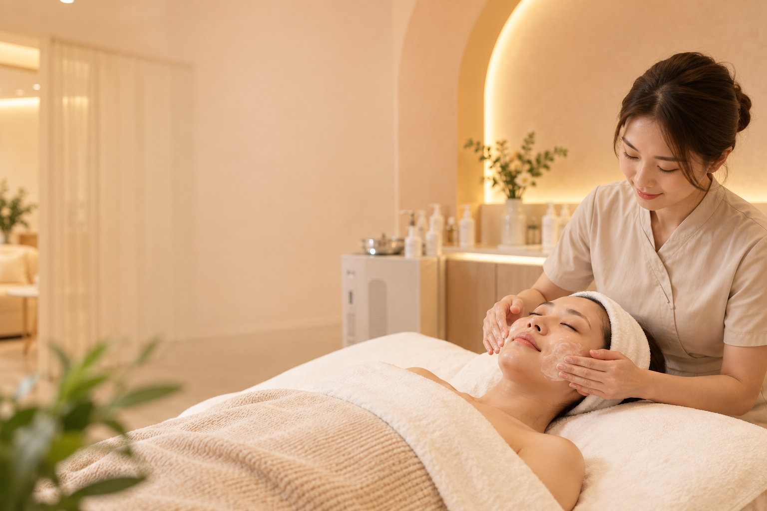 Tang Beauty facial treatment